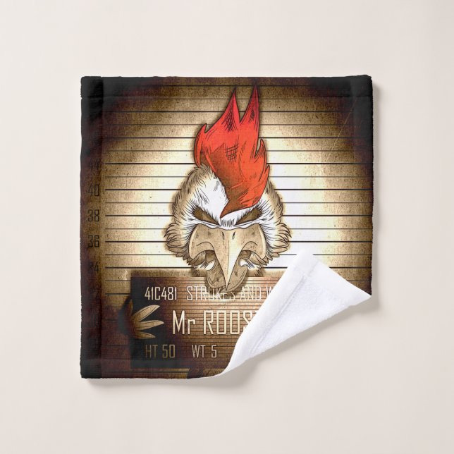 Linge de toilette Mr Rooster Vintage (Gant de toilette)