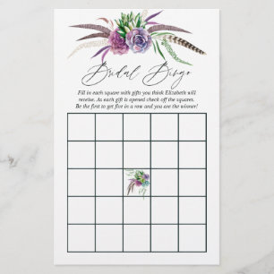Lingo Mystique Bohème Shower Nuptial de Succulente