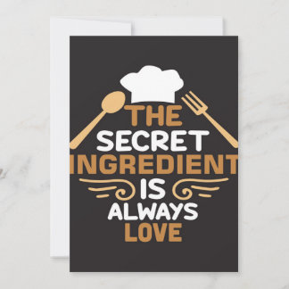 L'ingrédient secret est toujours amour mignon