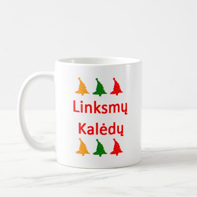 linksmy kaledy tasse à café (Gauche)