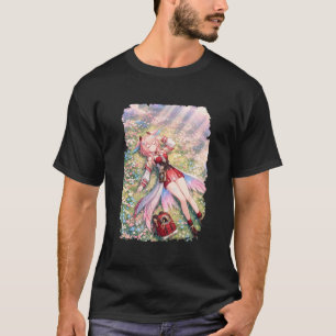 Linnea Geo Augury Bird T-Shirt Noir de Base