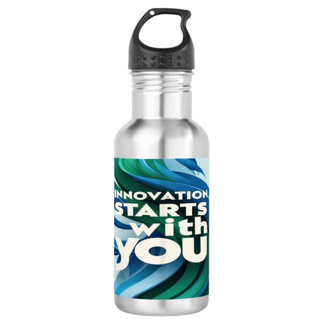 L'innovation commence avec vous bouteille d'eau 2 (Devant)