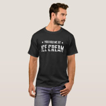 L'inscription de vous m'a eu au noir Co de T-shirt