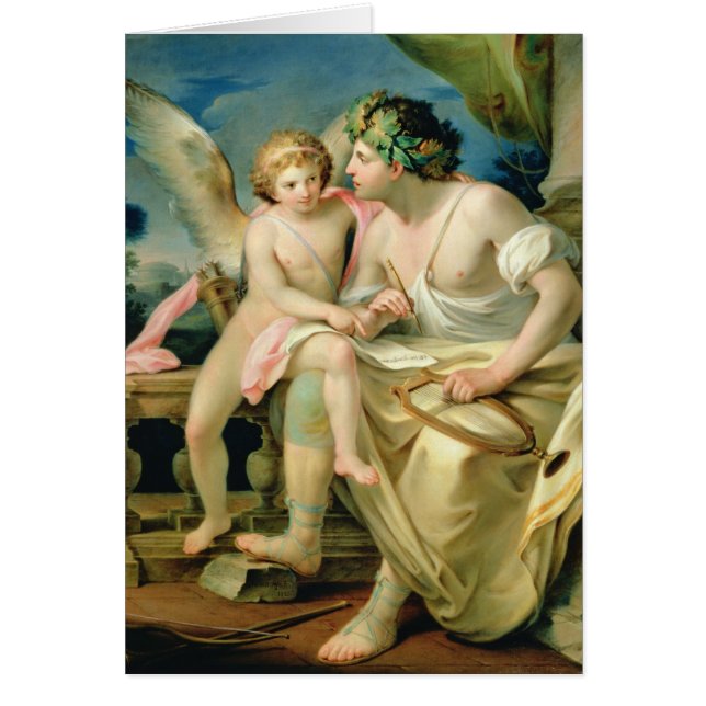 L'inspiration du poète, 1785 (Devant)