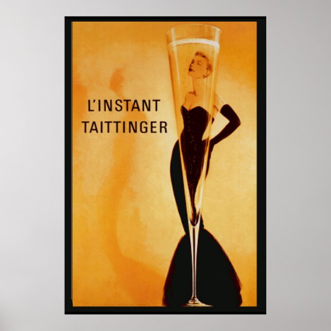 L'Instant Taittinger Poster Imprimer (Devant)