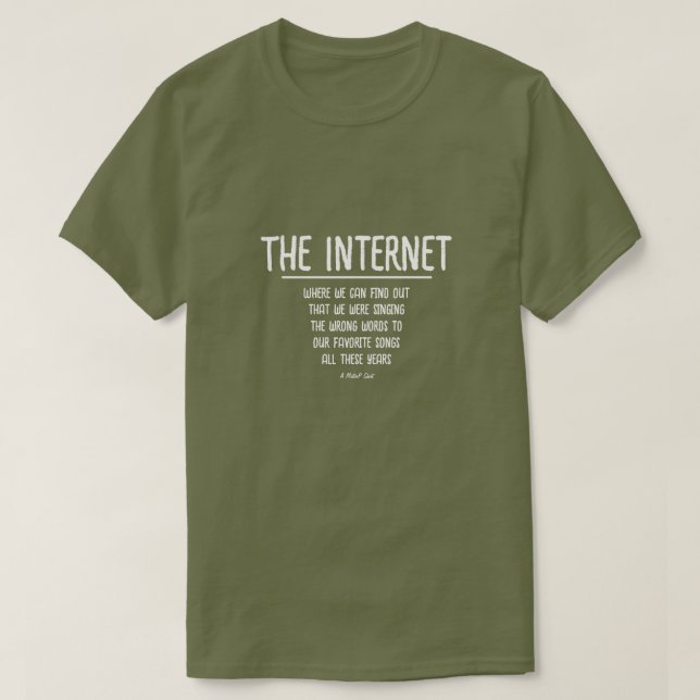 L'Internet (2) - Un T-Shirt MisterP (Design devant)