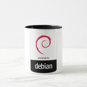 Linux alimenté par Debian Mug
