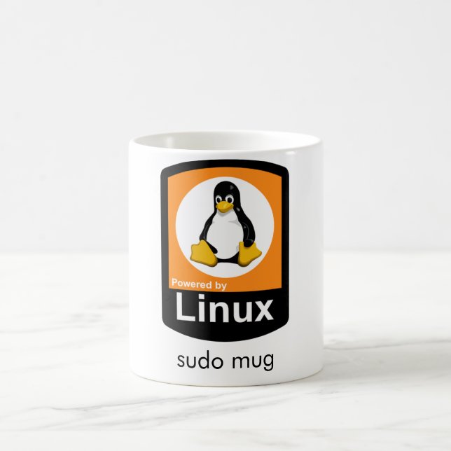 Linux - sudo Mug (Centre)