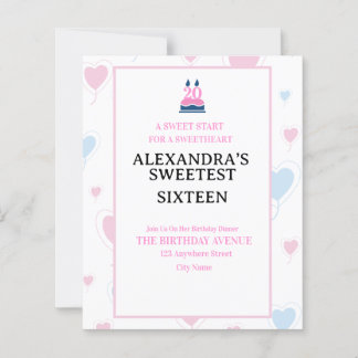 L'invitation d'anniversaire de votre petit favori