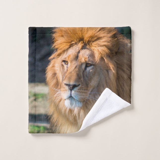 Lion 013 (Gant de toilette)