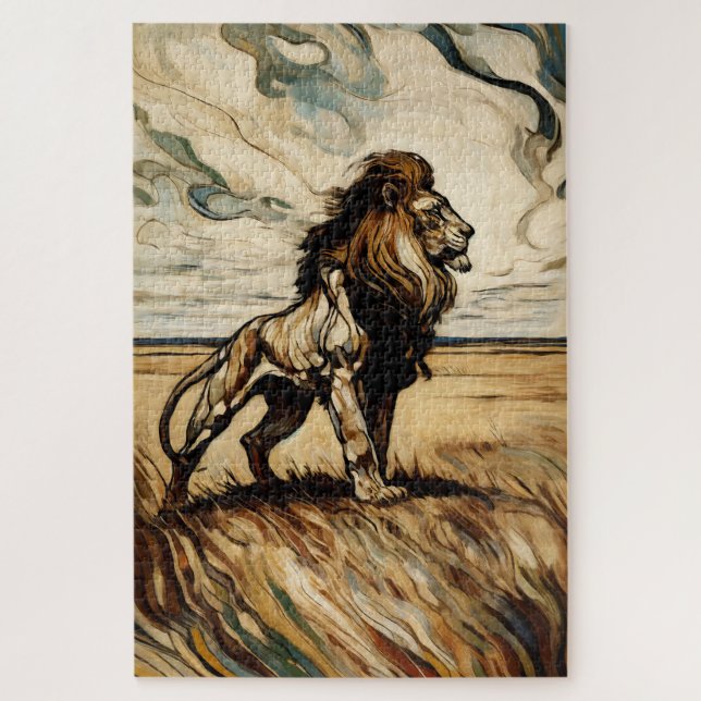 Lion 1000 Piece Puzzle (Vertical)