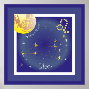 Lion 23 juillet 22 Poster d'août