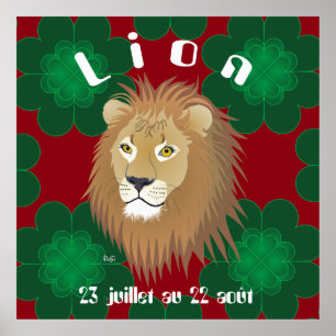 Lion 23 juillet 22 Poster d'août