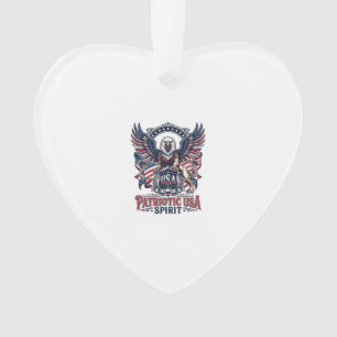 Lion Aigle Patriotique Hybride Animal Gardien Patr