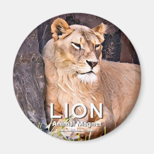 Lion aimant