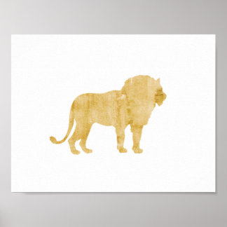 Lion, Animal, Style Safari, poster de la chambre d