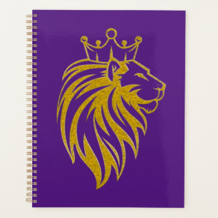 Lion Avec Couronne - Style Or 2