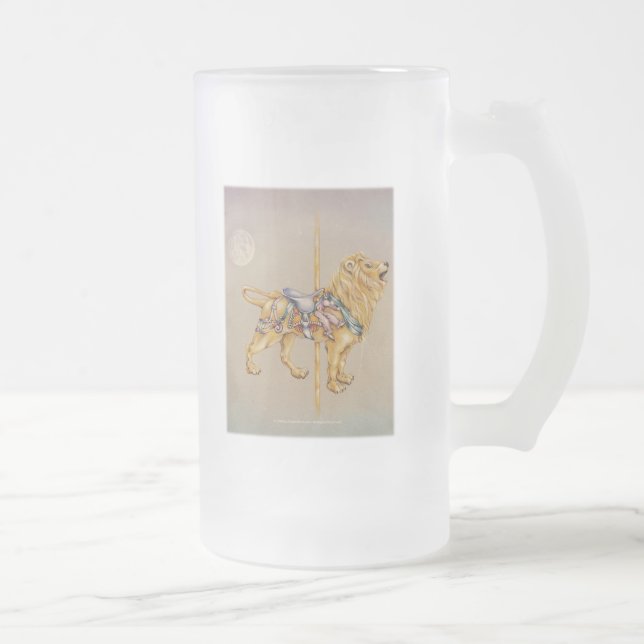 Lion Carousel Glacé Tasse (Droit)