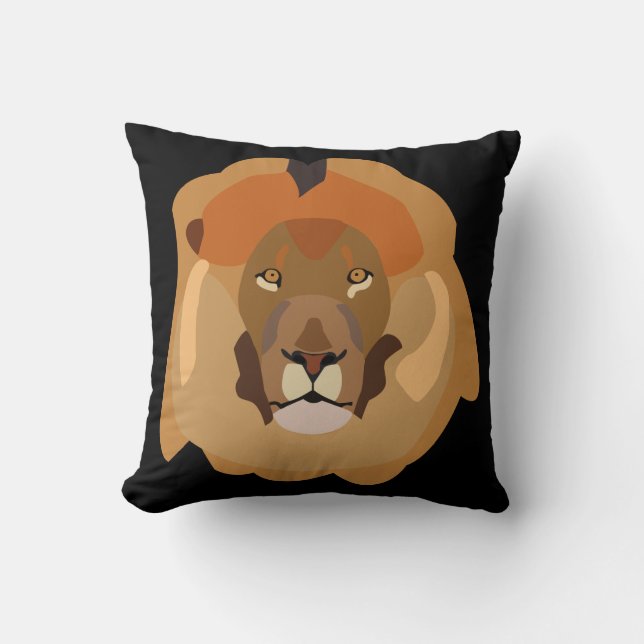 lion coussin (Recto)