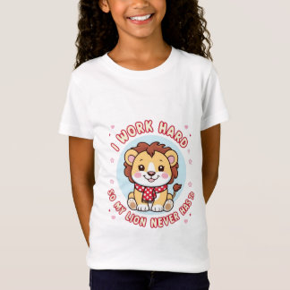 Lion Cub souriant - Joli T-shirt Lion Bébé