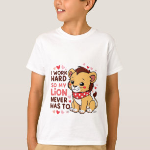 Lion Cub souriant - Joli T-shirt Lion Bébé