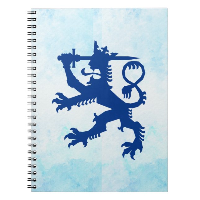 Lion de Finlande Cahier (Devant)