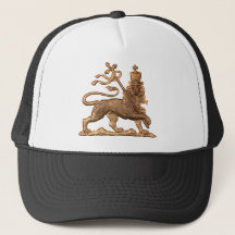 Lion de Juda - Haile Selassie - Casquette de camio