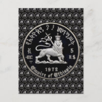 Lion de Juda - Jah Rastafari - Carte postale