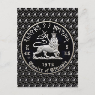 Lion de Juda - Jah Rastafari - Carte postale