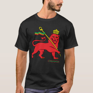Lion de Juda Jah Sunny Arts Design Tshirt