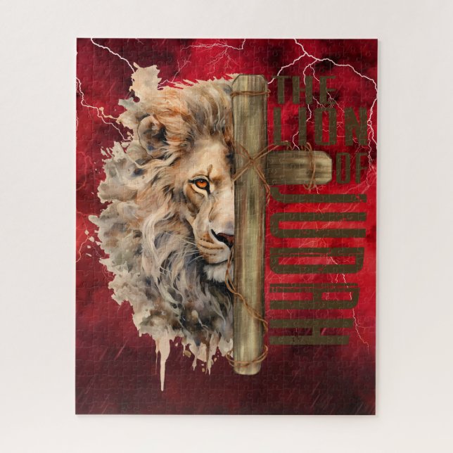 Lion de Juda Puzzle (Vertical)