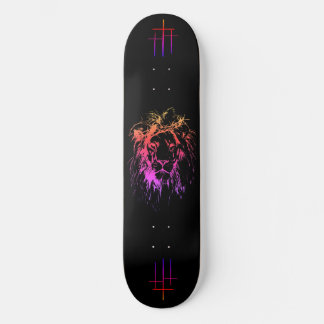 Lion de Judah de skateboard chrétien