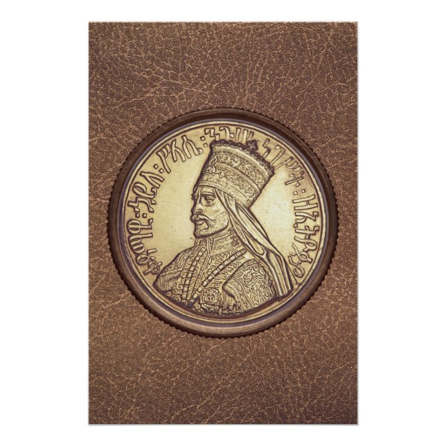 Lion de Judah Jah Rastafari Reggae Roots Affiche (Devant)