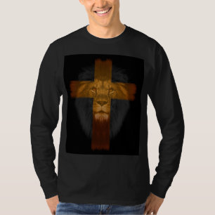 LION DE JUDAH JESUS T-shirts chrétiens tee - shir