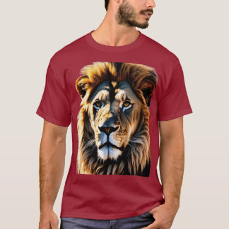 Lion de la tribu de Juda T-shirt ultra-réaliste