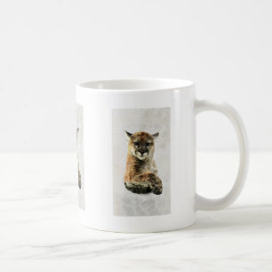 Lion de montagne, puma, cougar mug