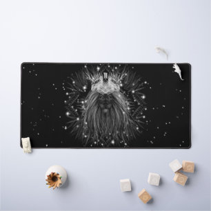 Lion d'étoile avec monogramme de couronne