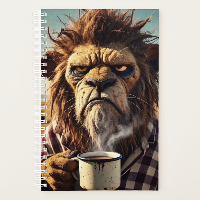 Lion du matin grincheux (Devant)