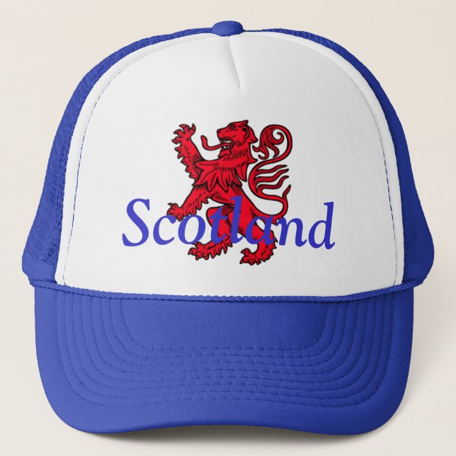 Lion effréné du casquette de l'Ecosse (Devant)