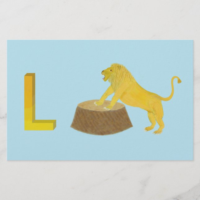 Lion en papier (Devant)