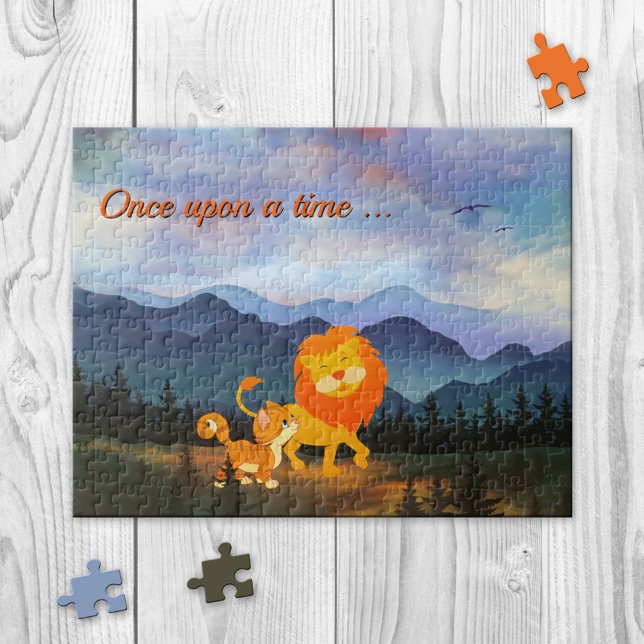 Lion et Kitty Imaginaire Fairy Tale Puzzle (Créateur téléchargé)