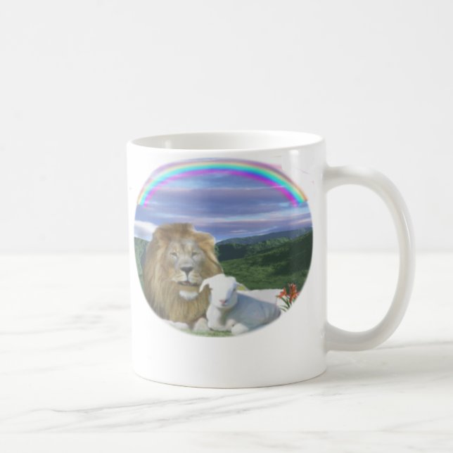 lion et la tasse d'agneau (Droite)