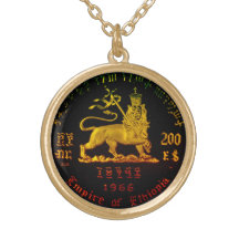 Lion éthiopien de Juda Pendentif