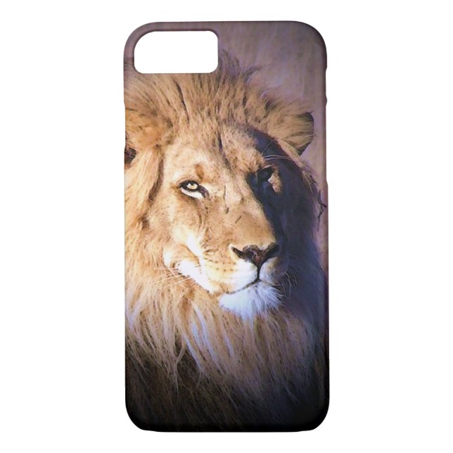 Lion iPhone 7 Coque (Dos)