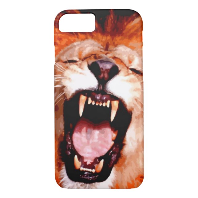 Lion iPhone 7 Coque (Dos)