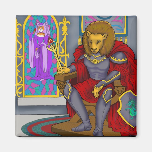 Lion King Magnet (Devant)