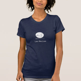 Lion le T-shirt de constellation de lion