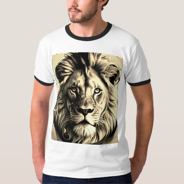 Lion le T-shirt roi (Devant)
