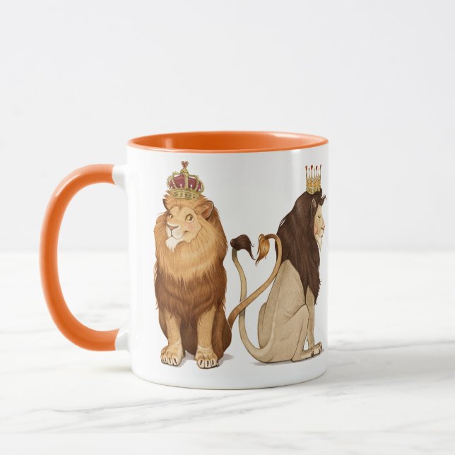 Lion Love Mug (Gauche)