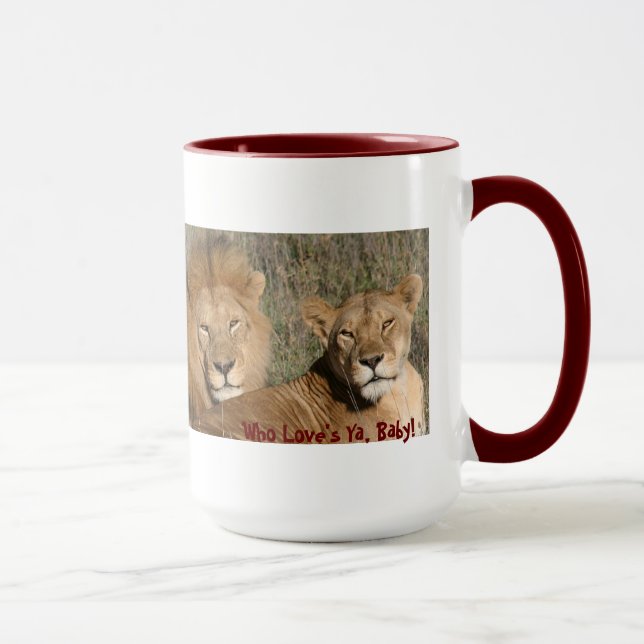 Lion Love - Mug (Droite)